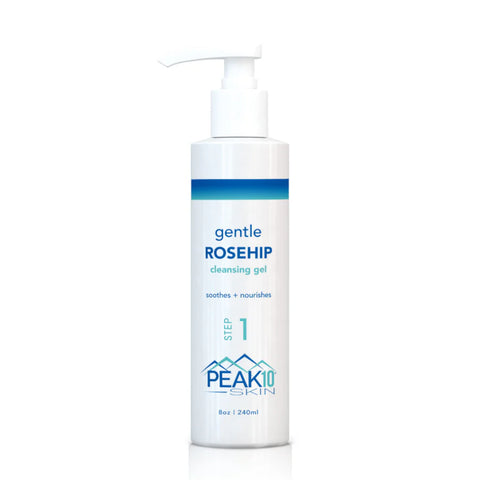 *PEAK 10 SKIN’s Gentle Rosehip Cleansing Gel