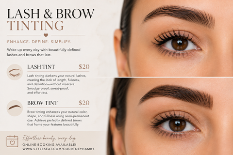 Lash & Brow Tinting